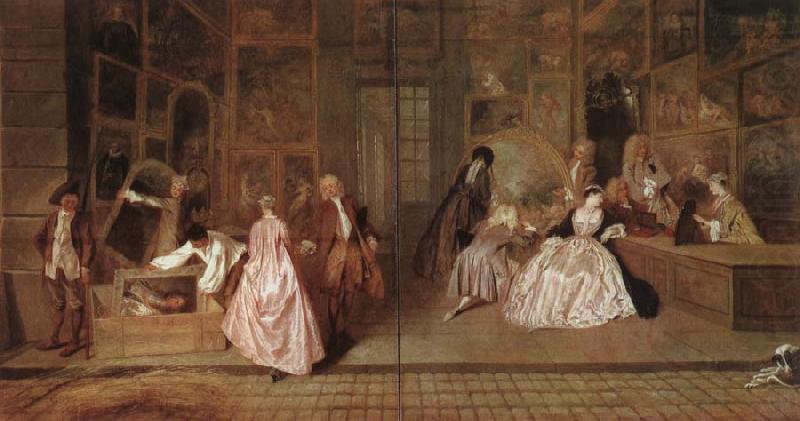 The Gersaint Shop Sign, Jean-Antoine Watteau